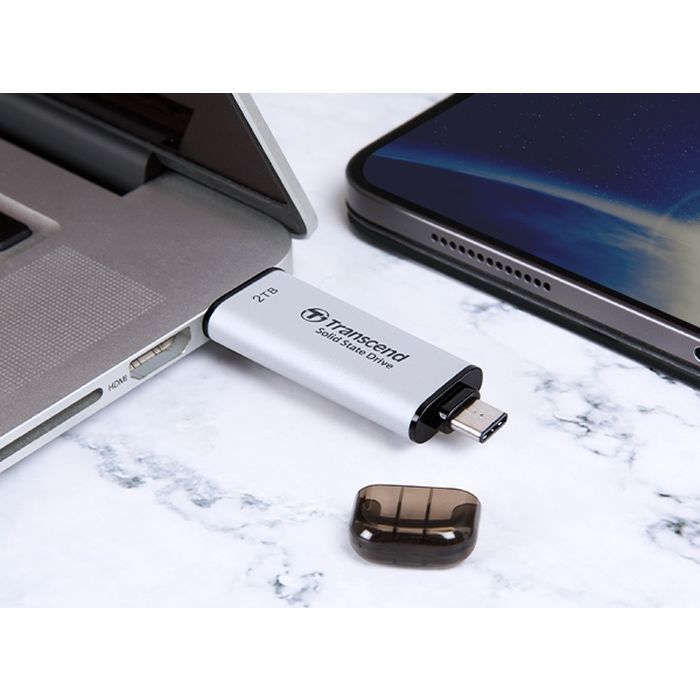Накопитель SSD USB 3.2 512TB ESD310 Transcend (TS512GESD310S) изображение 5