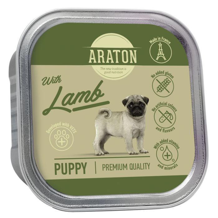 Консервы для собак ARATON Puppy with Lamb 150 г (KIK45702)