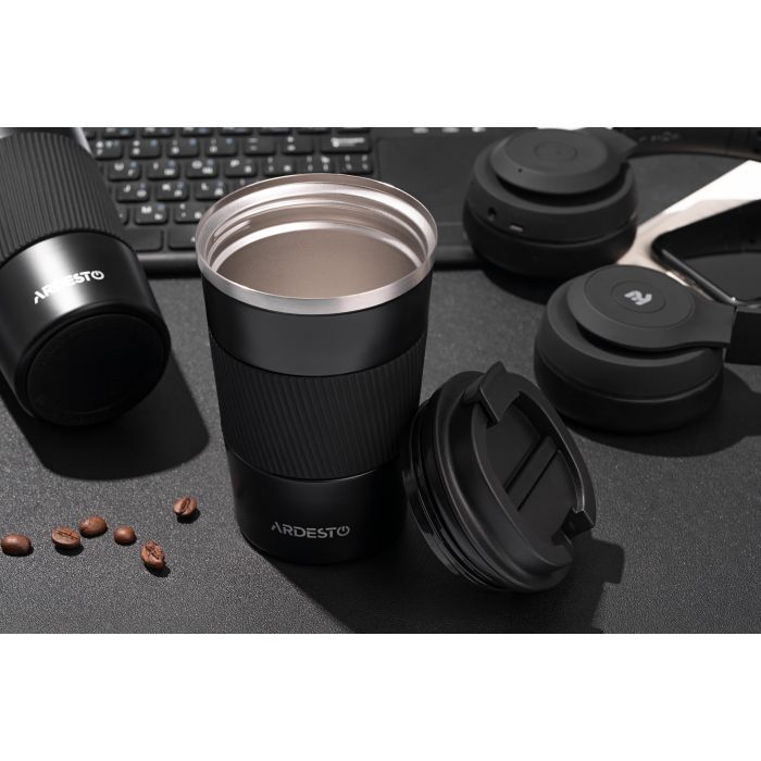 Термокружка Ardesto Urban 500 мл Темно-синя (AR2650DB) изображение 3