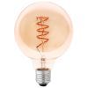Лампочка Delux Globe G95 5Вт E27 2200К amber spiral filament (90018166)