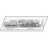 Конструктор Cobi Локомотив Kriegslokomotive Class 52 1:35, 2476 деталей (COBI-6281) изображение 8