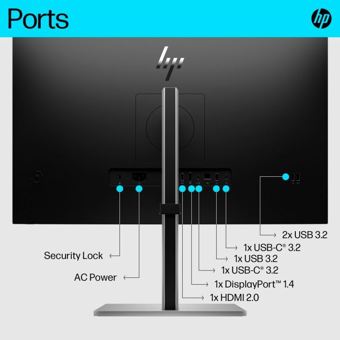 Монитор HP E27k G5 (6N4C4AA) изображение 4
