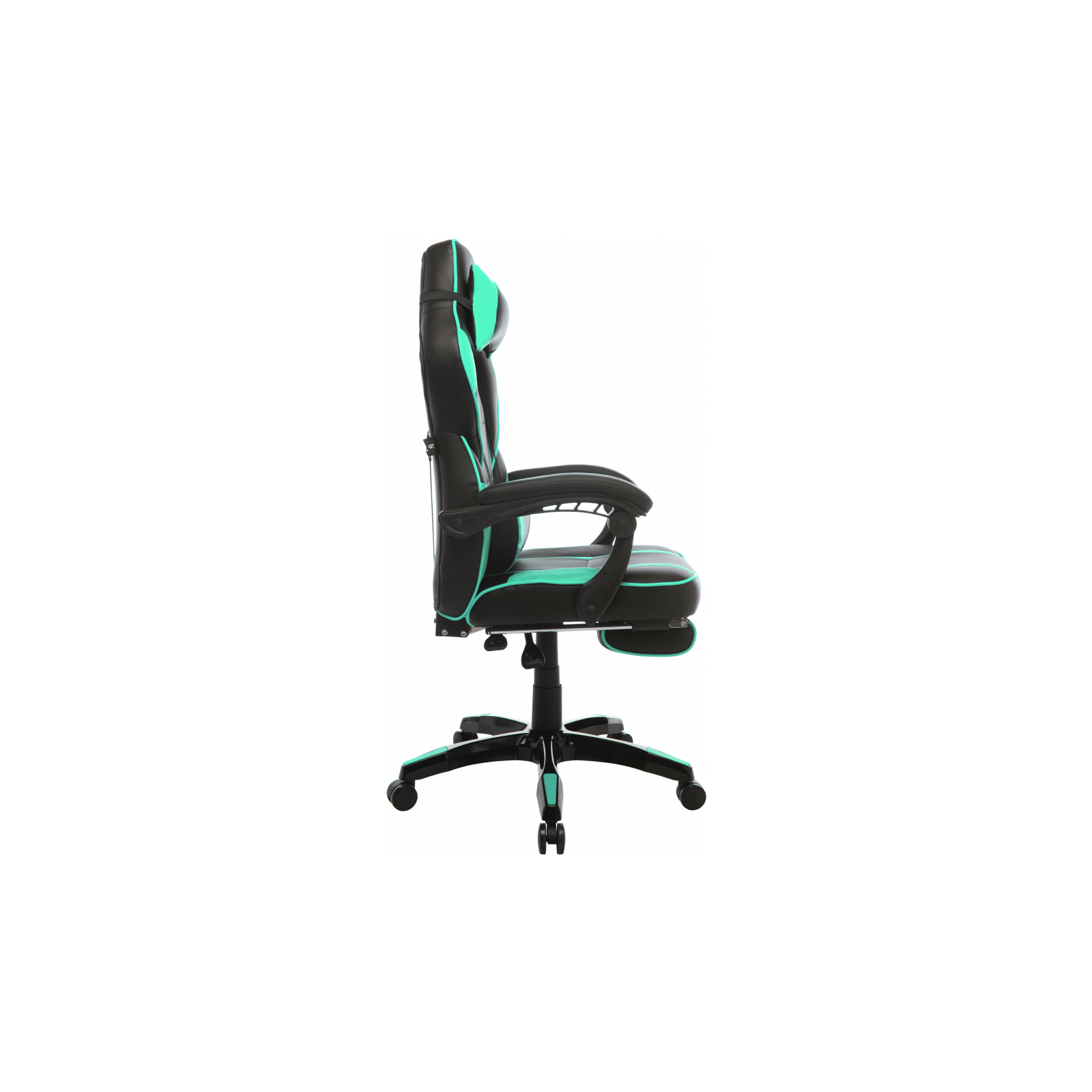 Кресло игровое GT Racer X-2749-1 Black/Green изображение 3