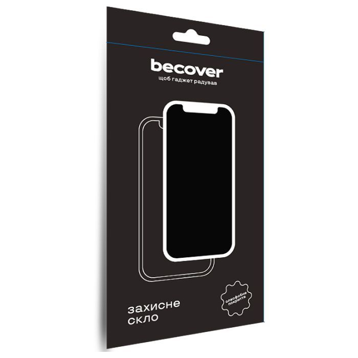 Стекло защитное BeCover Motorola Moto G84 Black (710108) изображение 6