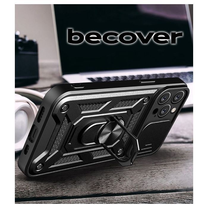 Чехол для мобильного телефона BeCover Military Apple iPhone 15 Pro Max Black (709955) изображение 3