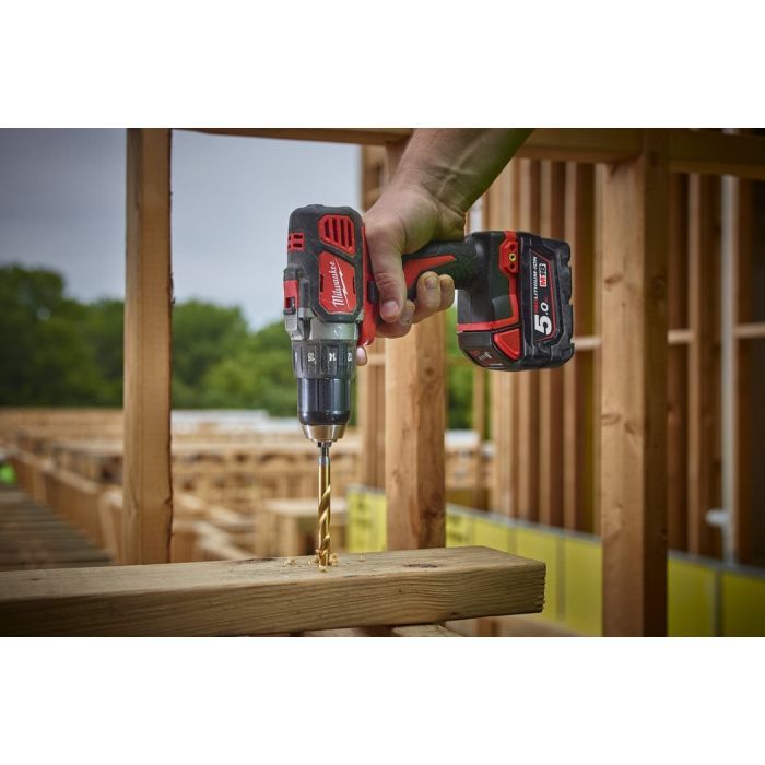 Сверло Milwaukee по металлу RedHEX HSS-G TiN, 8 мм (5шт) (4932478183) изображение 4