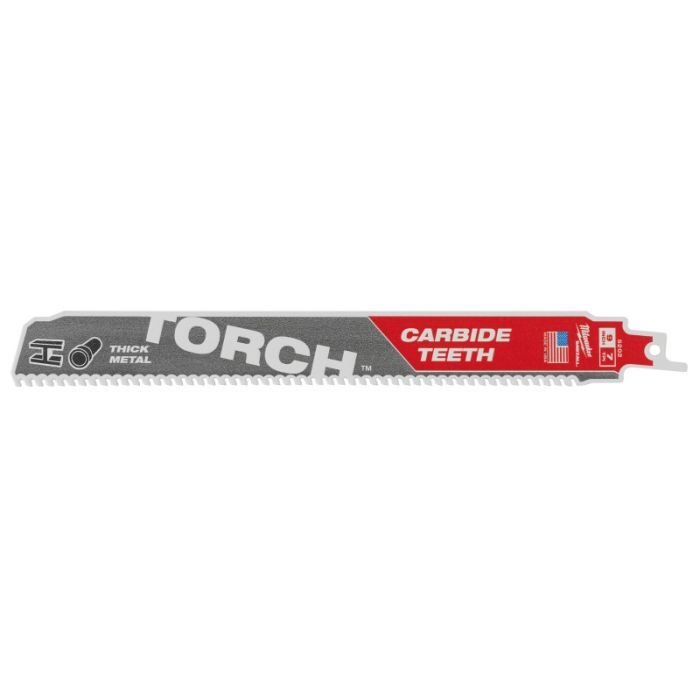 Полотно Milwaukee для сабельной пилы, TORCH CARBIDE 230мм, шаг 3,6мм, 5шт, металл (48005502) изображение 2