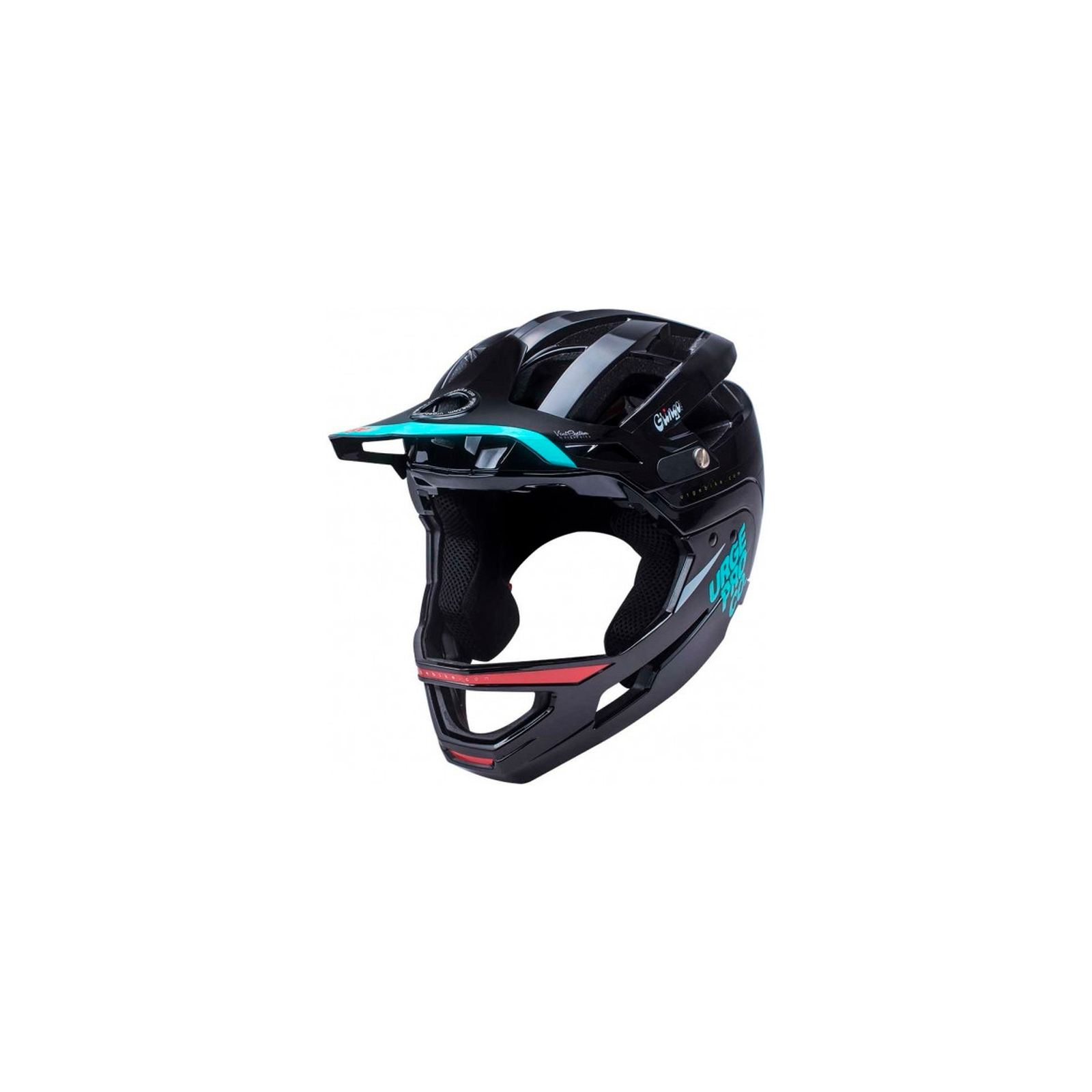 Шлем Urge Gringo de la Pampa Бірюзовий/Чорний L/XL 58-62 см (UBP221432L) изображение 2