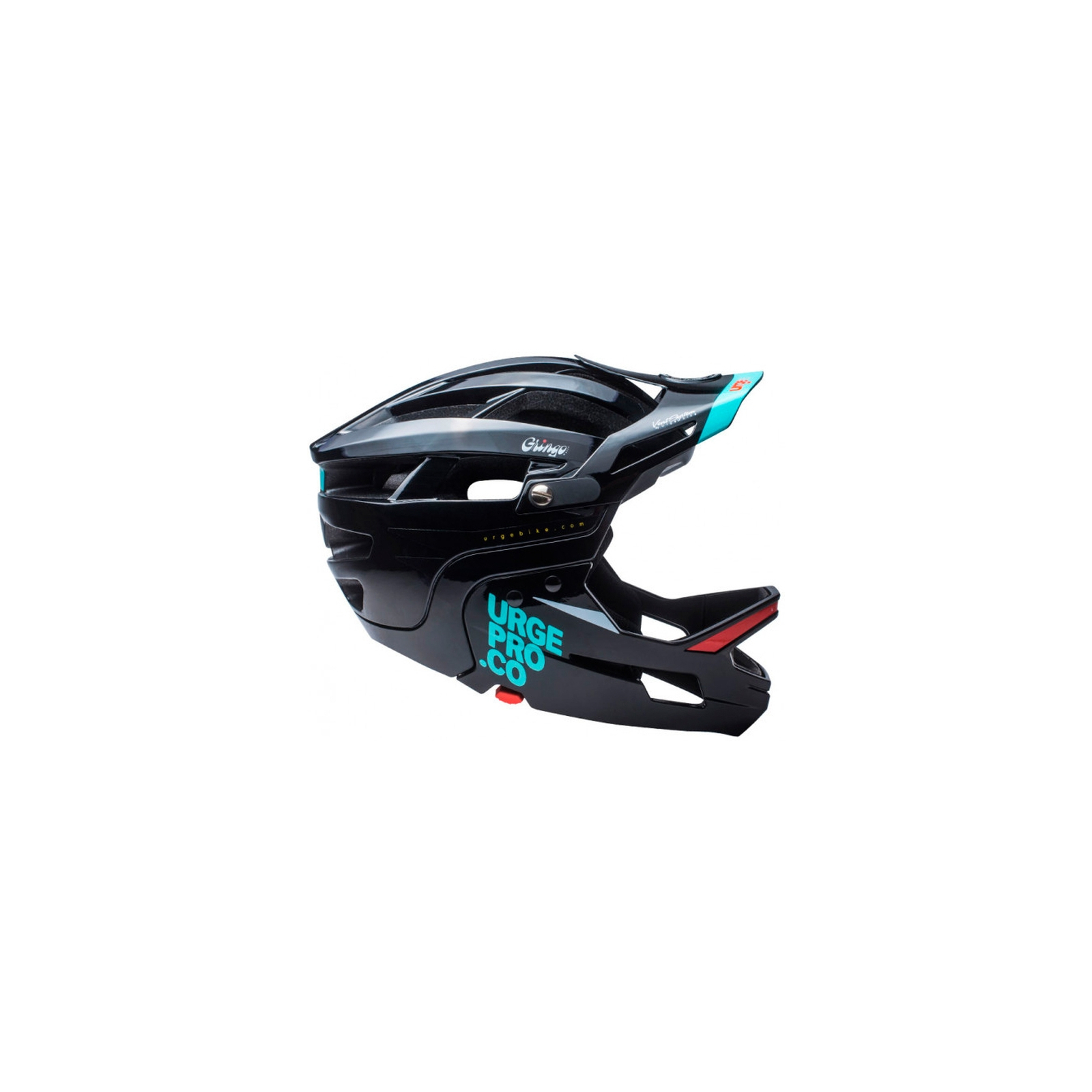 Шлем Urge Gringo de la Pampa Бірюзовий/Чорний L/XL 58-62 см (UBP221432L)