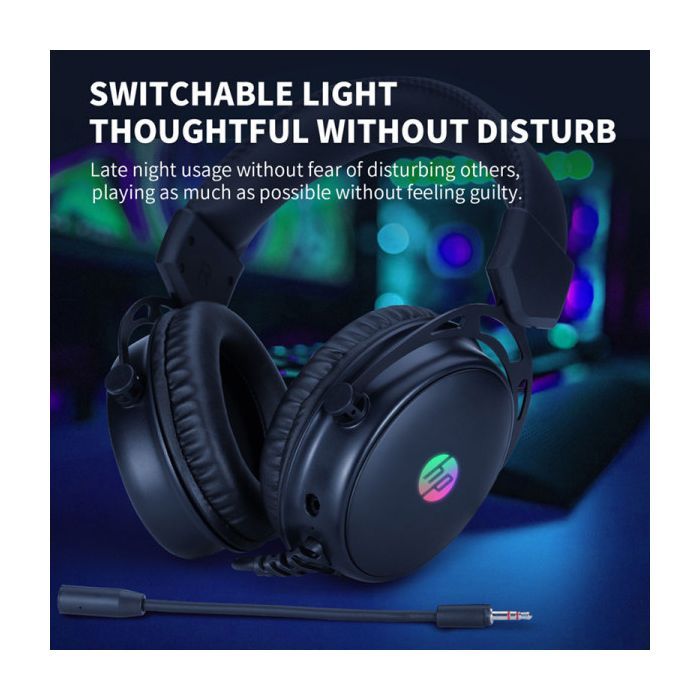 Наушники HP DHE-8005 Gaming USB 7.1 Black (DHE-8005U) изображение 6