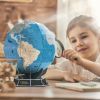 Пазл Cubic Fun Тривимірна головоломка-конструктор Stem Скретч глобус (DS1082h) зображення 6