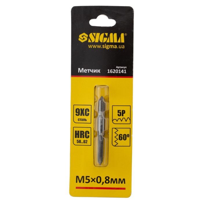 Метчик Sigma М4x0.7мм (1620121) изображение 2