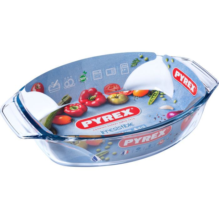 Форма для выпечки Pyrex Irresistible овальна 30 х 21 х 7 см 2,0 л (410B000/7644) изображение 5