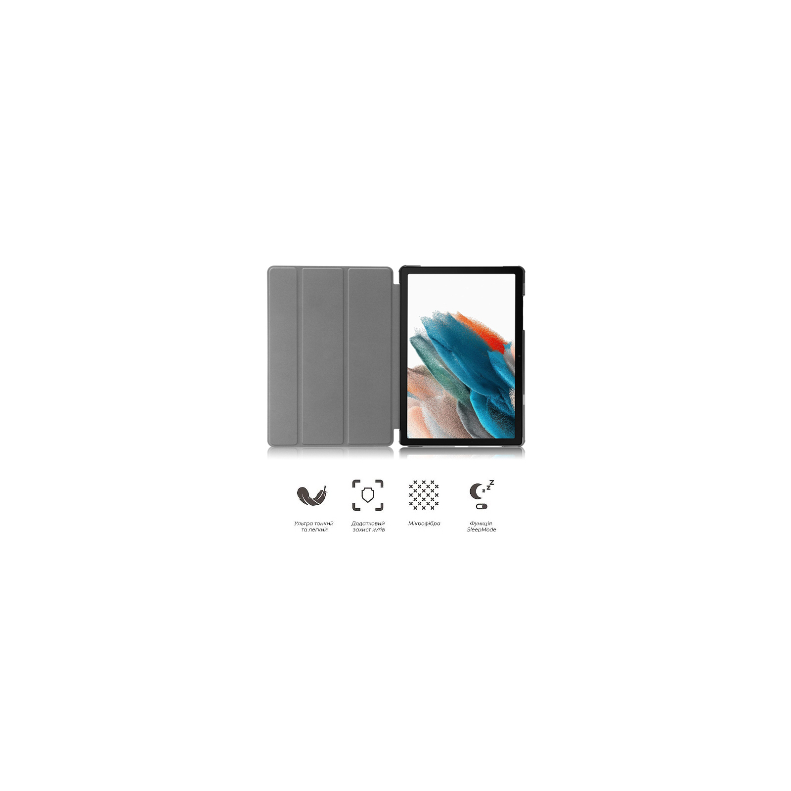 Чехол для планшета BeCover Smart Case Samsung Tab A9 SM-X115 8.7" Butterfly (709912) изображение 8