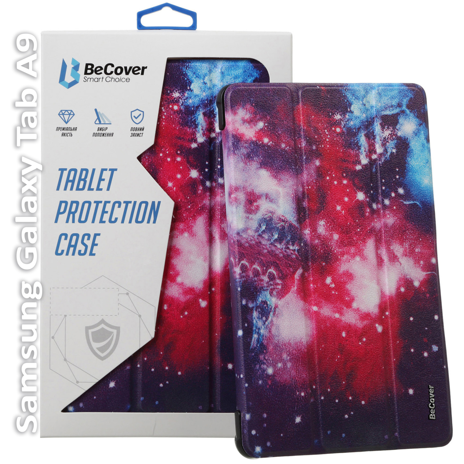 Чехол для планшета BeCover Smart Case Samsung Tab A9 SM-X115 8.7" Space (709917)