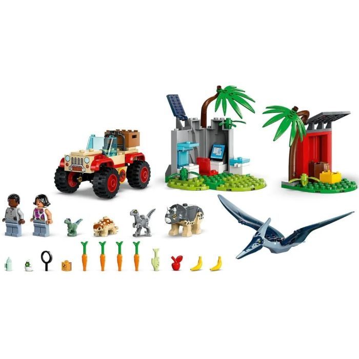 Конструктор LEGO Jurassic World Центр порятунку малюків динозаврів (76963) зображення 4