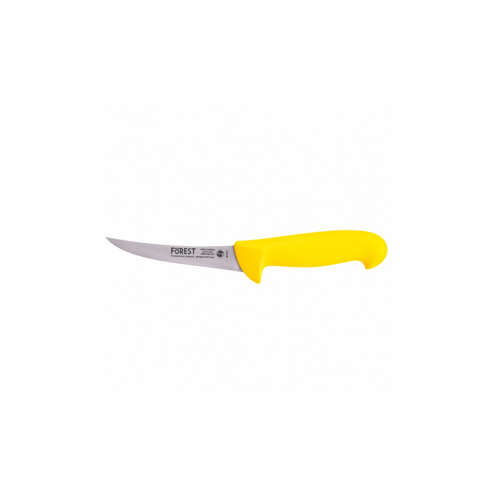 Кухонний ніж FoREST обвалювальний напівгнучкий 130 мм Жовтий (361313)