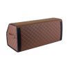 Сумка-органайзер EVAtech ECO L 30x30x65 см коричневая с коричневой нитью (EHECELZZBR) изображение 5