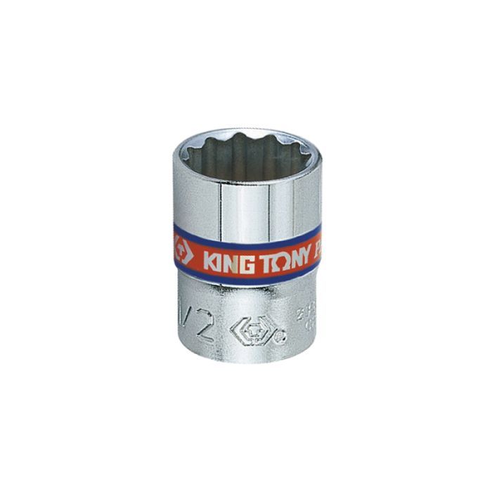 Головка торцевая KING TONY 1/4" 5/16" 12 гранная дюймовая (233010S)