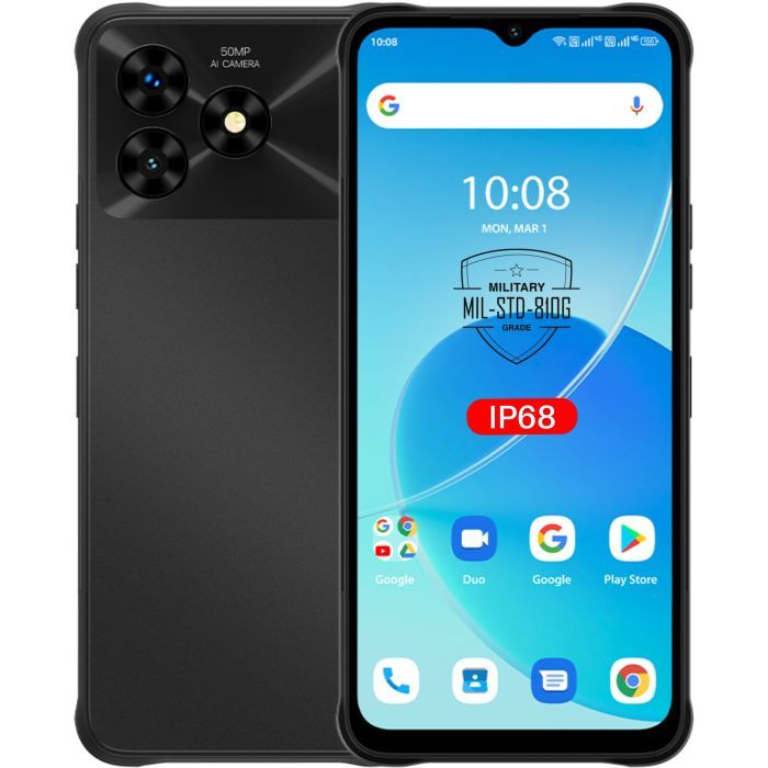 Мобильный телефон Umidigi G5 Mecha (RP08) 8/128Gb Gray (6973553523019)