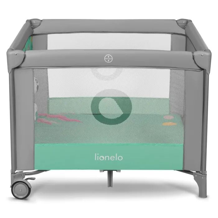 Детский манеж Lionelo Mille Grey Green (LO-MILLE GREY GREEN) изображение 3