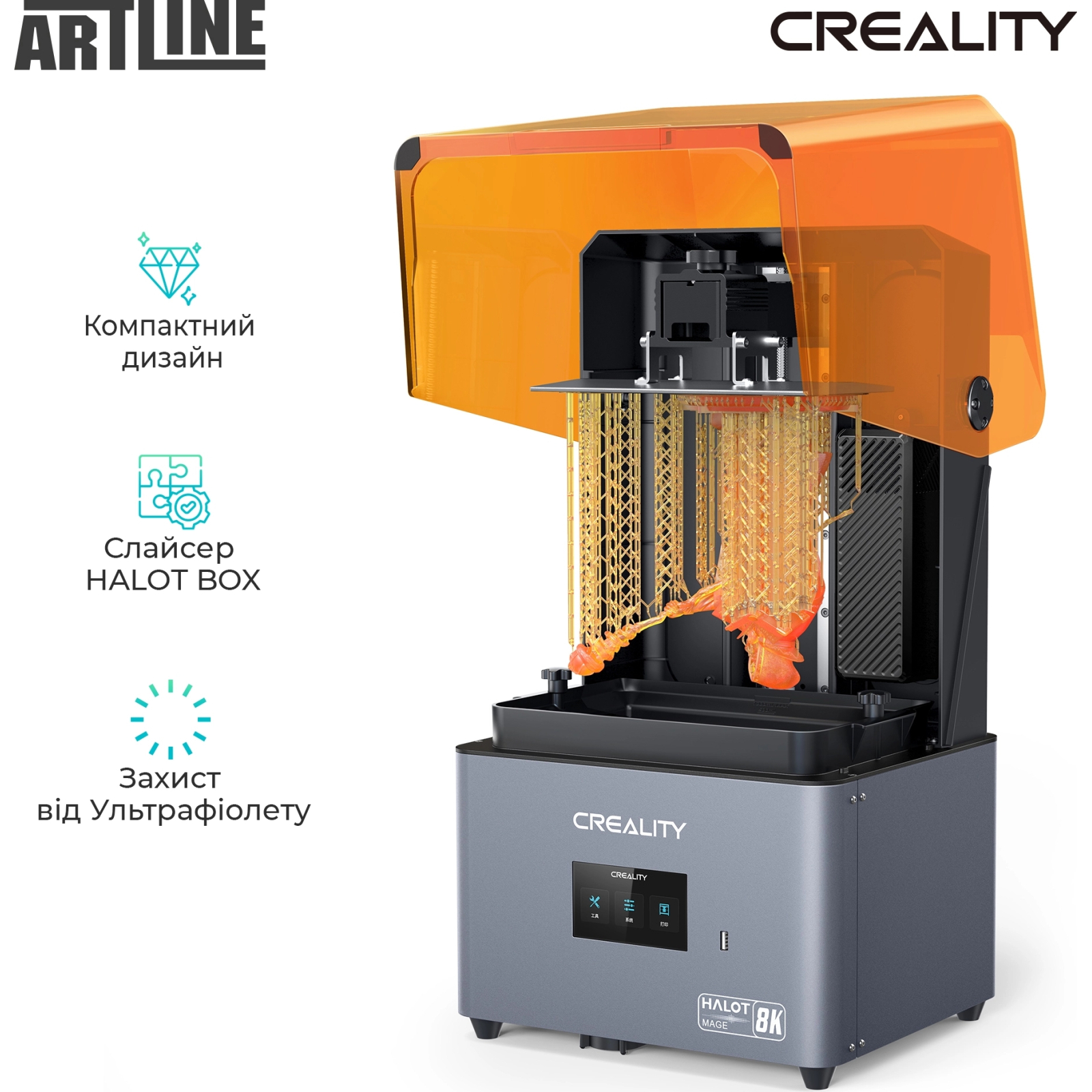 3D-принтер Creality HALOT-MAGE 8K изображение 4