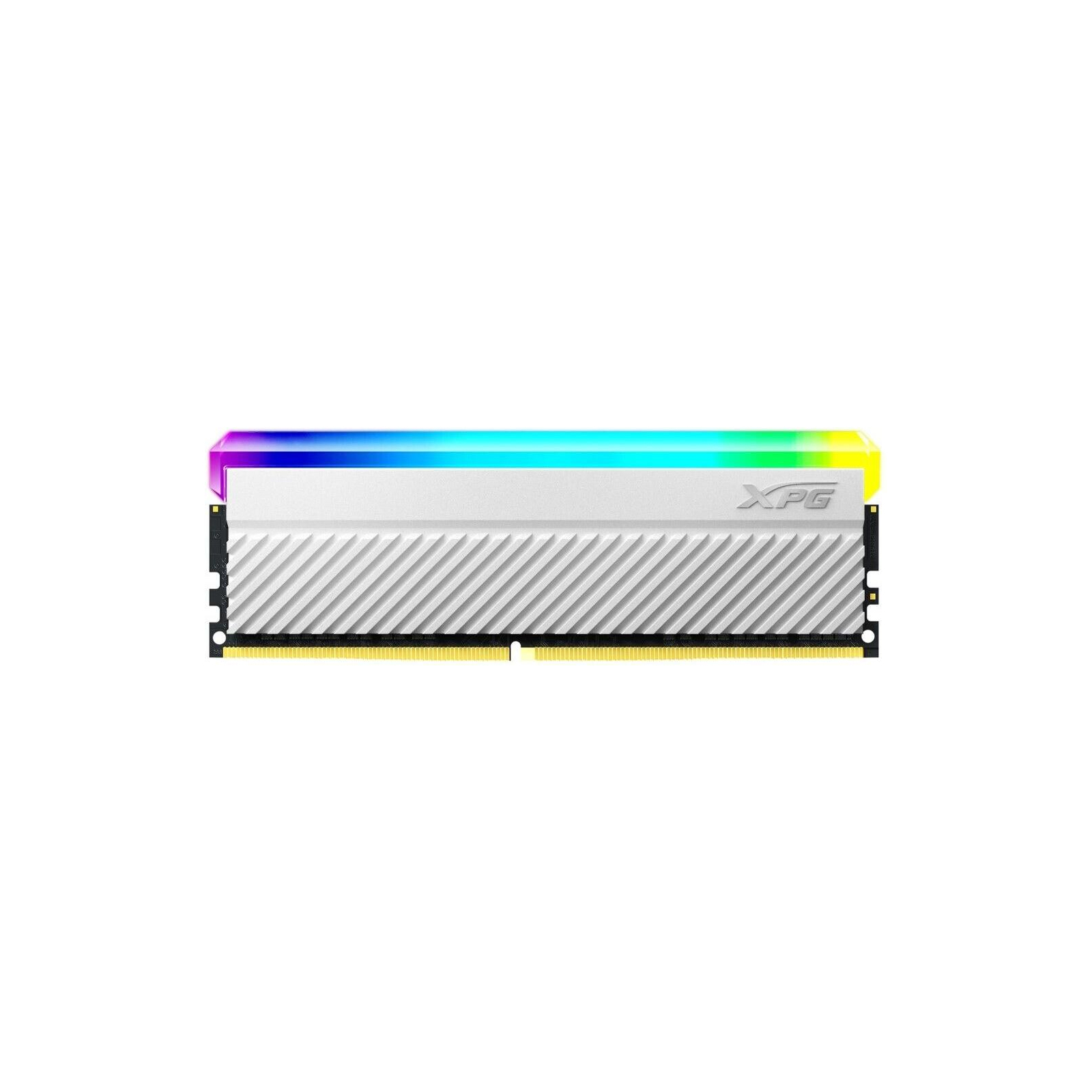 Модуль памяти для компьютера DDR4 8GB 3600 MHz XPG Spectrix D45G RGB White ADATA (AX4U36008G18I-CWHD45G)
