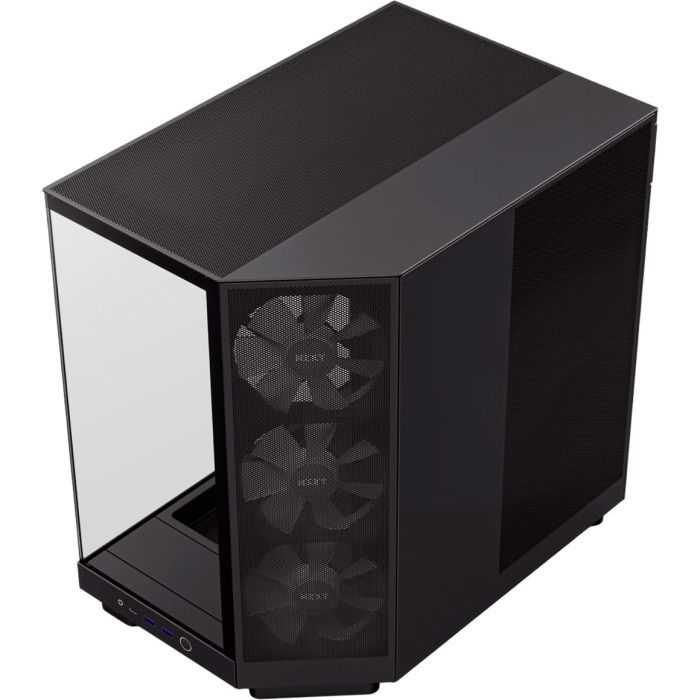 Корпус NZXT H6 Flow RGB All Black (CC-H61FB-R1) изображение 3