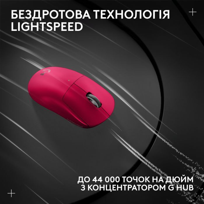 Мышка Logitech G Pro X Superlight 2 Lightspeed Wireless Black (910-006630) изображение 9