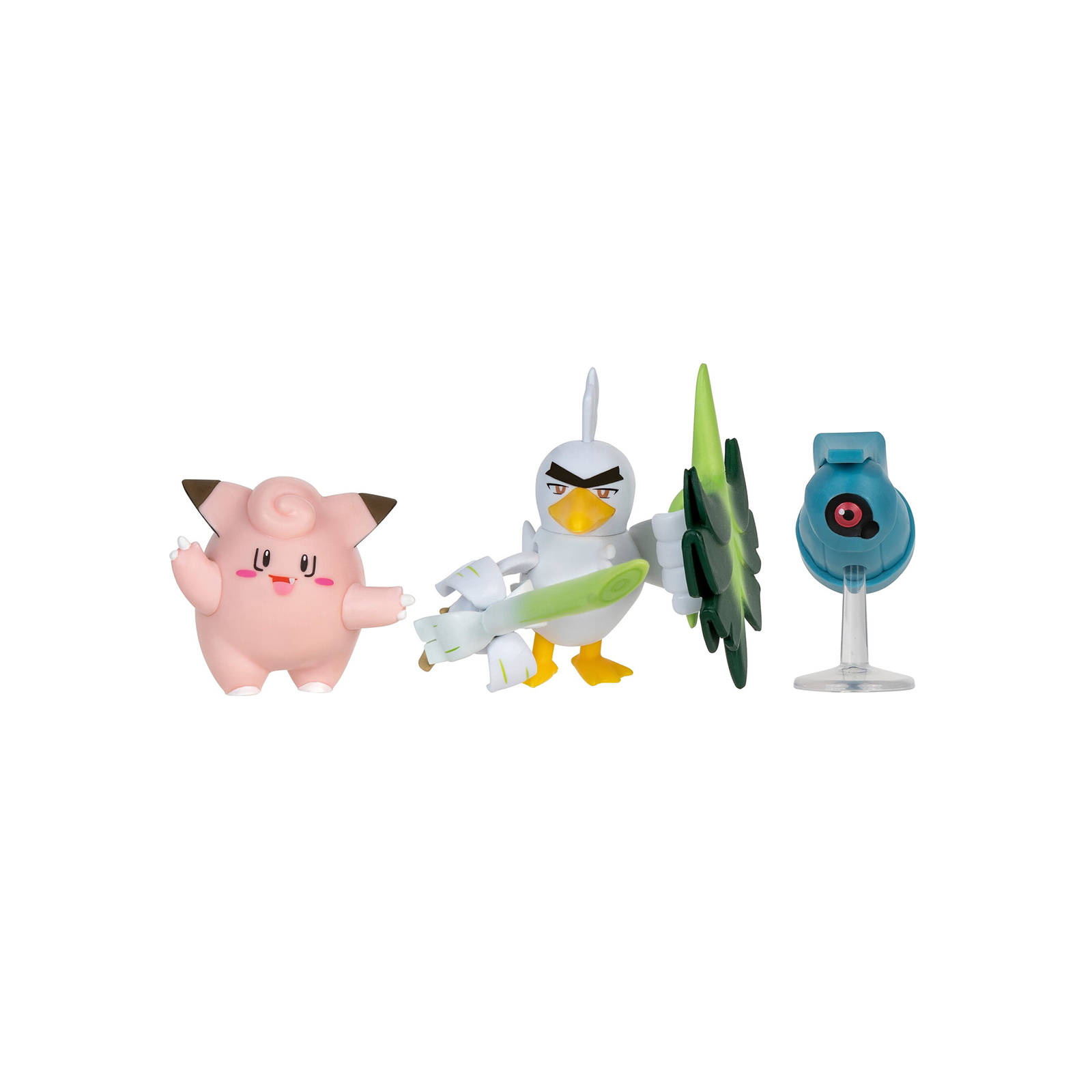 Фигурка Pokemon набор W18 - Клефейри, Белдум, Сирфетчд (PKW3057) изображение 2