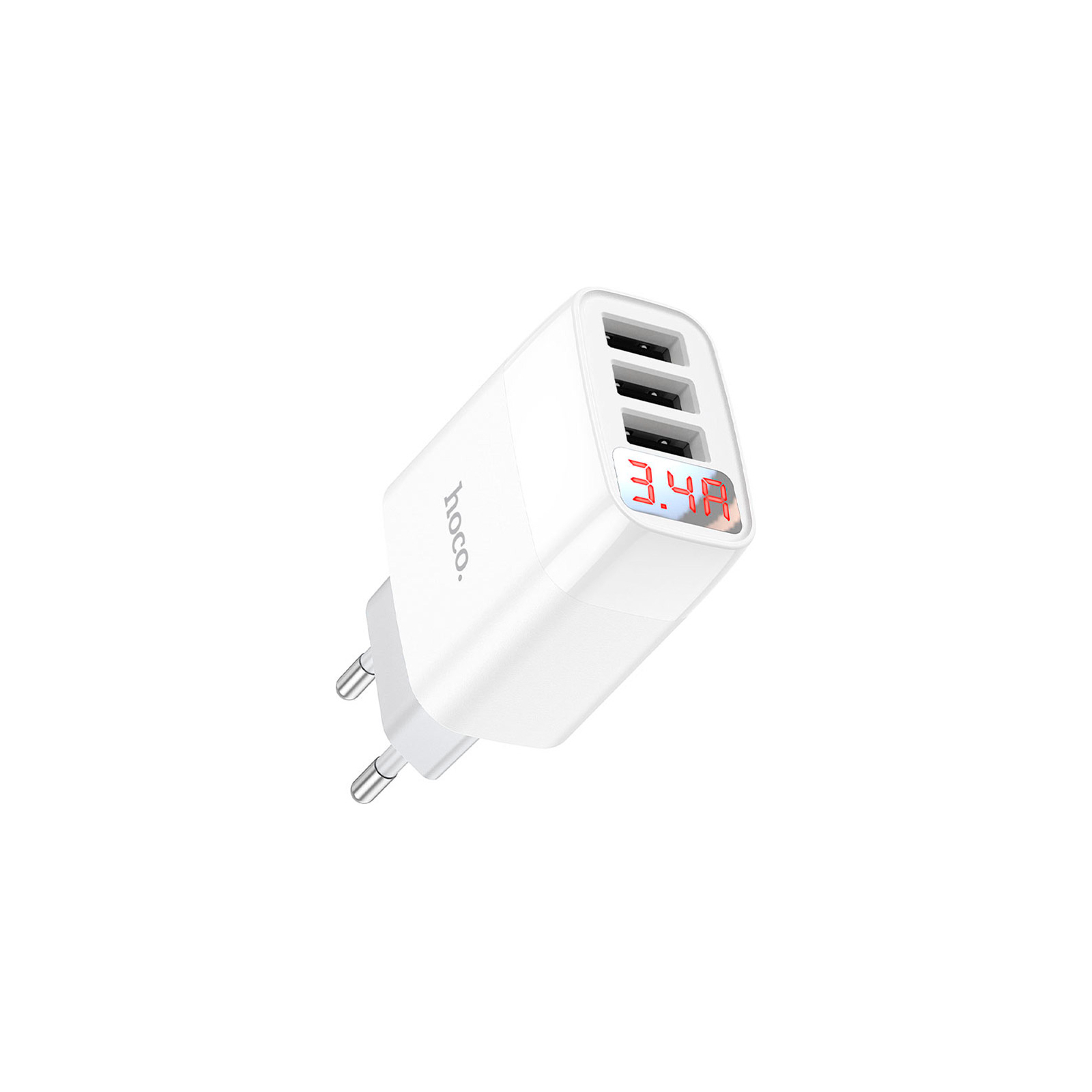 Зарядний пристрій HOCO C93A Easy charge White (6931474760593) зображення 2