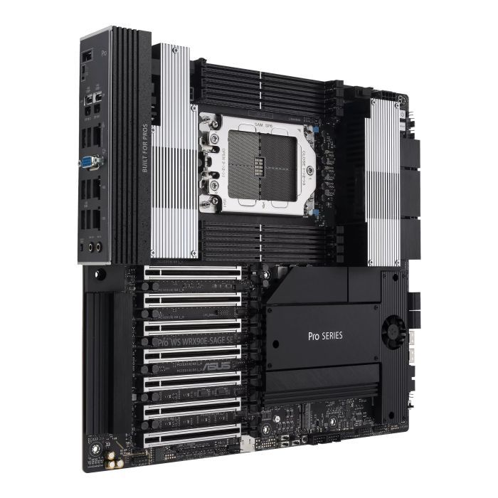 Серверная материнская плата ASUS PRO WS WRX90E-SAGE SE sTR5 WRX90 8xDDR5 M.2 EEB (90MB1FW0-M0EAY0) изображение 3