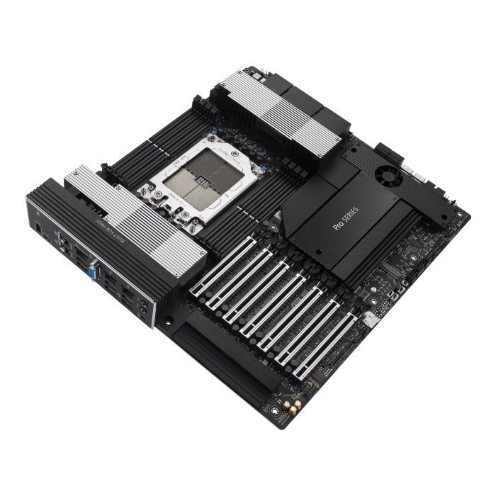 Серверная материнская плата ASUS PRO WS WRX90E-SAGE SE sTR5 WRX90 8xDDR5 M.2 EEB (90MB1FW0-M0EAY0) изображение 4