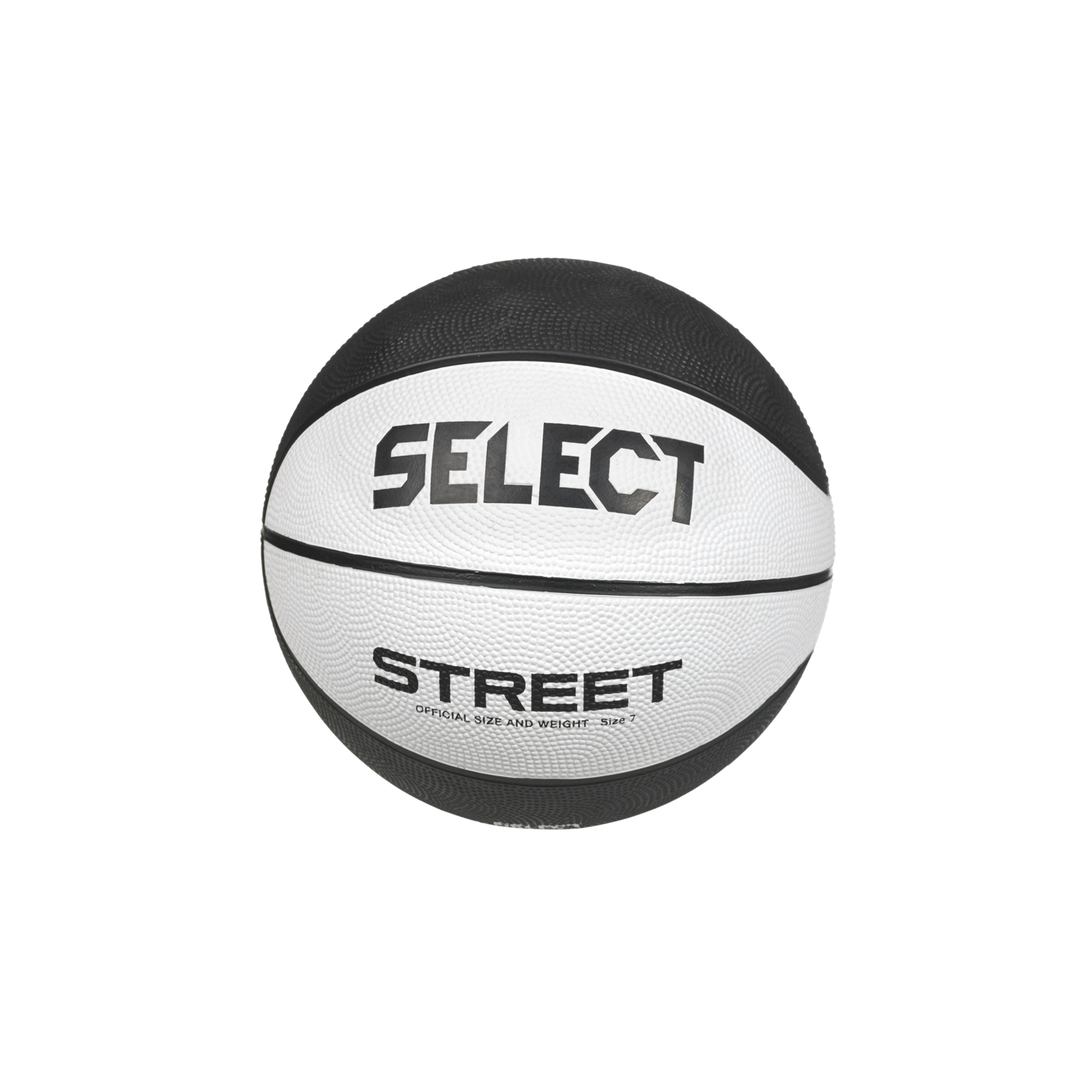 Мяч баскетбольный Select Basketball Street v25 біло-чорний 205570-126 №7 (5703543314140)