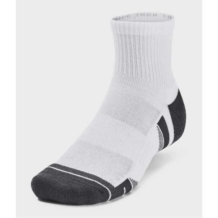 Носки Under Armour 1379510-001 Performance Tech 3 пари Qtr чорний LG (196884000998) изображение 2