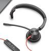 Навушники Poly Blackwire 3310-M USB-A/C (8X216AA) зображення 2