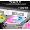 Кулер для корпуса Corsair iCUE Link RX140 RGB PWM White Dual Pack (CO-9051024-WW) изображение 6