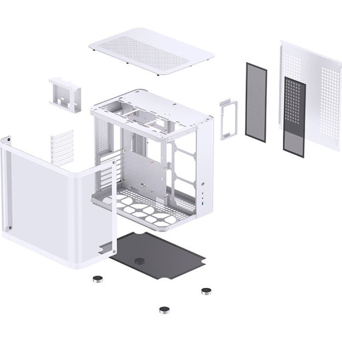 Корпус JONSBO TK-2 White изображение 11