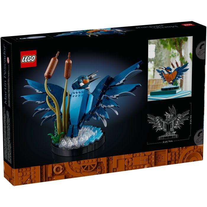 Конструктор LEGO Icons Птица рыболовка 834 деталей (10331) изображение 7