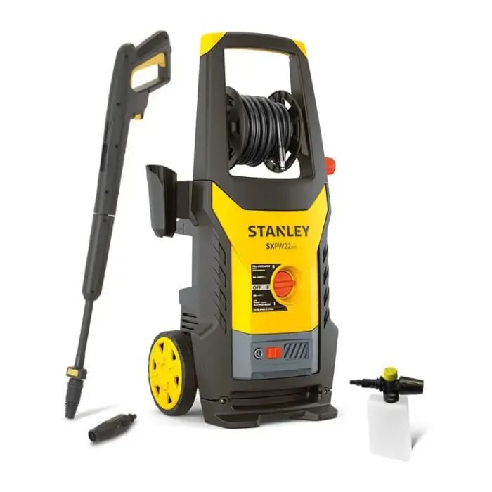 Мийка високого тиску Stanley 2.2 кВт, 160 бар, шланг 8 м (SXPW22DSS-E)