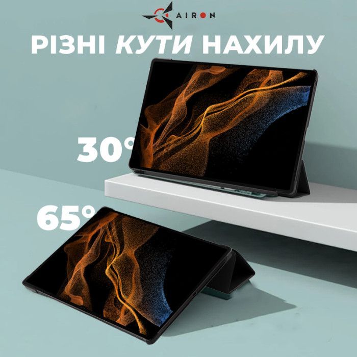 Чохол до планшета AirOn Premium Samsung Galaxy Tab S9 Ultra 14.6'' 2023 + Film black (4822352781111) зображення 3