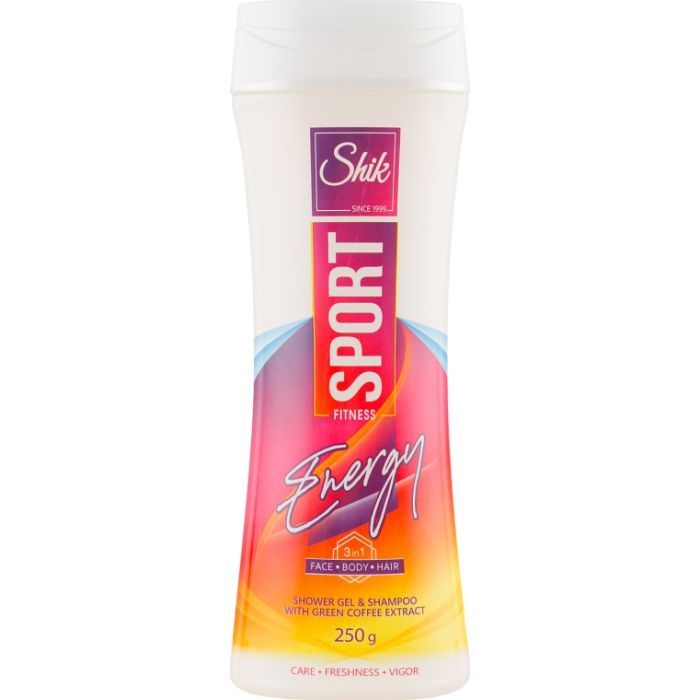 Гель для душу Shik 3 в 1 Sport Energy 250 г (4820023368989)