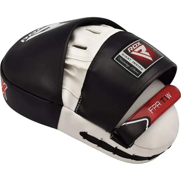 Лапи боксерські RDX T1 Curved White/Black (FPR-T1W) зображення 2