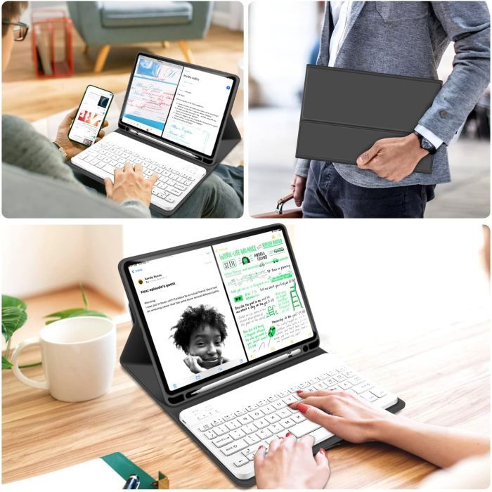Чехол для планшета BeCover Keyboard Apple iPad Air 11" M2/M3 (2024/2025) Black (711394) изображение 6