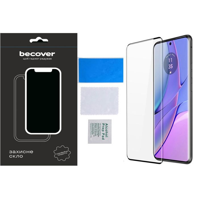 Скло захисне BeCover Motorola Edge 40 Neo Black (711164) зображення 4