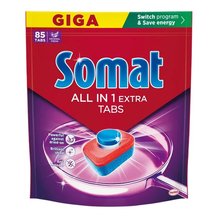 Таблетки для посудомийних машин Somat All in 1 Extra 85+85 шт. (9000101820676)