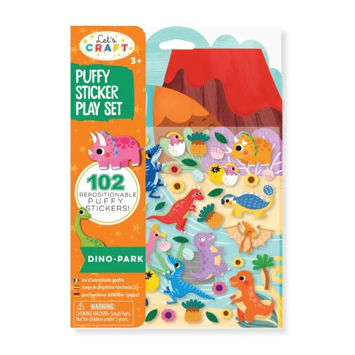 Развивающая игрушка Let's Craft Фантастические миры - дино-парк (PSB005)