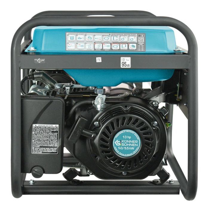 Генератор Konner&Sohnen KS 7000E ATS, 230V, 5.5kW, АВР(ATS), электростартер, 76.8кг (KS7000EATS) изображение 4