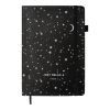 Книга записная Buromax RELAX А5 96 листов, чистый (черн. бум.) белый (BM.295401-12)