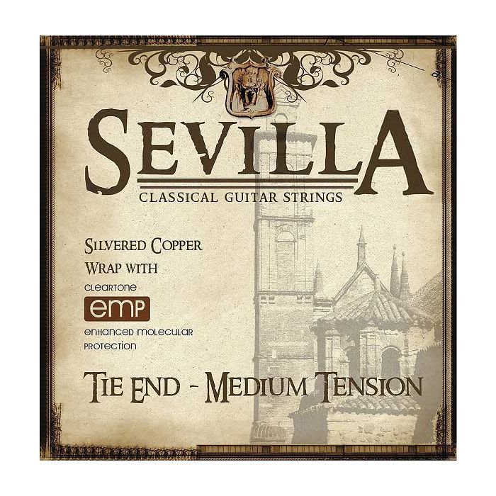Струны для гитары Cleartone Sevilla Tie End Medium Tension (8440)
